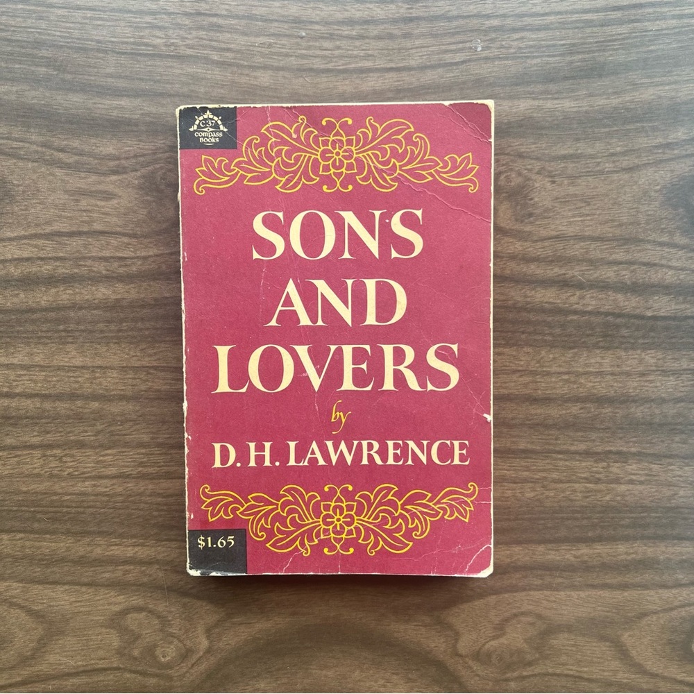 VINTAGE BOOK Sons and Lovers by D.H. Lawrence paperback